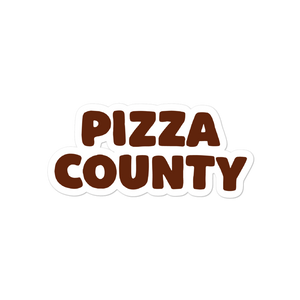 Pizza County Sticker